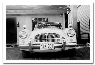 The MG-A on Septenber 11, 1959